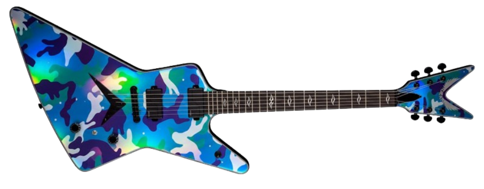 Blue Neon Camo